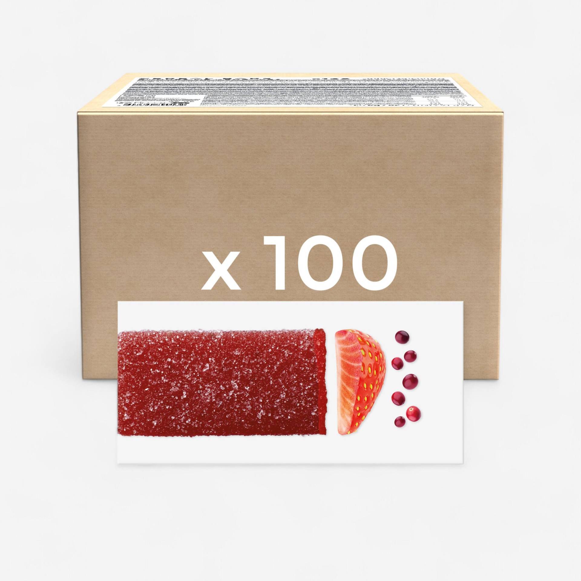 Energy Fruchtmus Erdbeere Cranberry Acerola 100 × 25 g Energy Fruchtmus Erdbeere Cranberry Acerola 100 × 25 g von Decathlon
