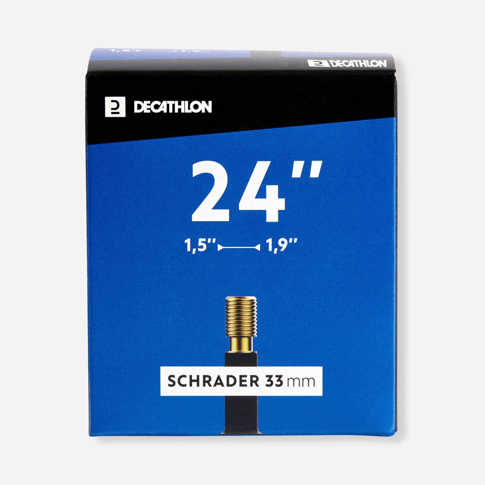 Fahrradschlauch 24 × 1.5/1.9 Schrader-Ventil Fahrradschlauch 24 × 1.5/1.9 Schrader-Ventil von Decathlon