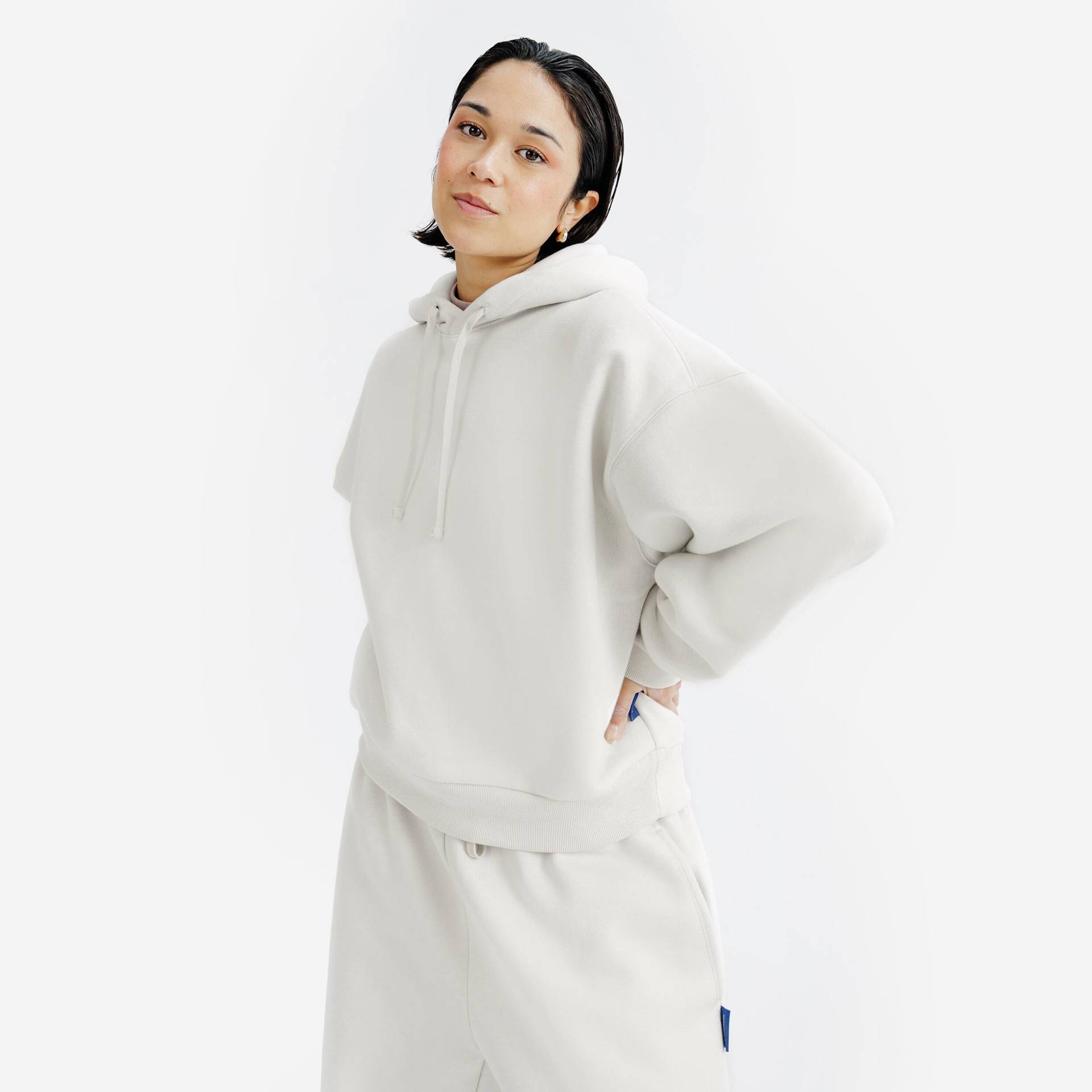Hoodie Damen - Elementals beige Hoodie Damen - Elementals beige von Decathlon