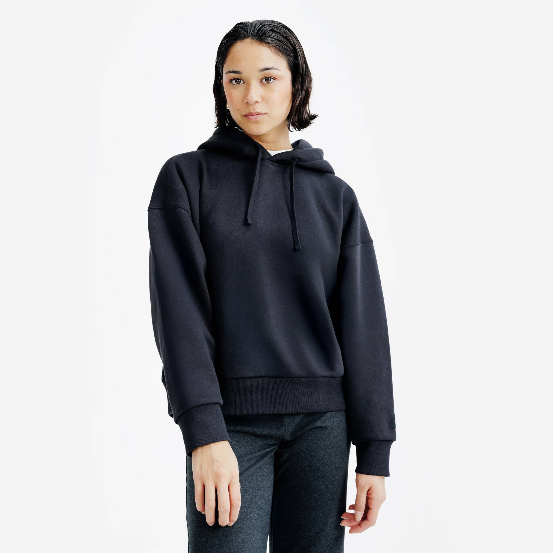 Hoodie Damen - Elementals schwarz Hoodie Damen - Elementals schwarz von Decathlon