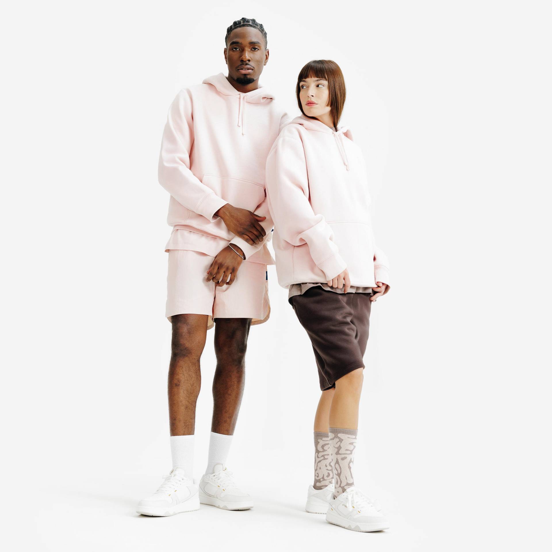 Hoodie Relax unisex - rosa Hoodie Relax unisex - rosa von Decathlon
