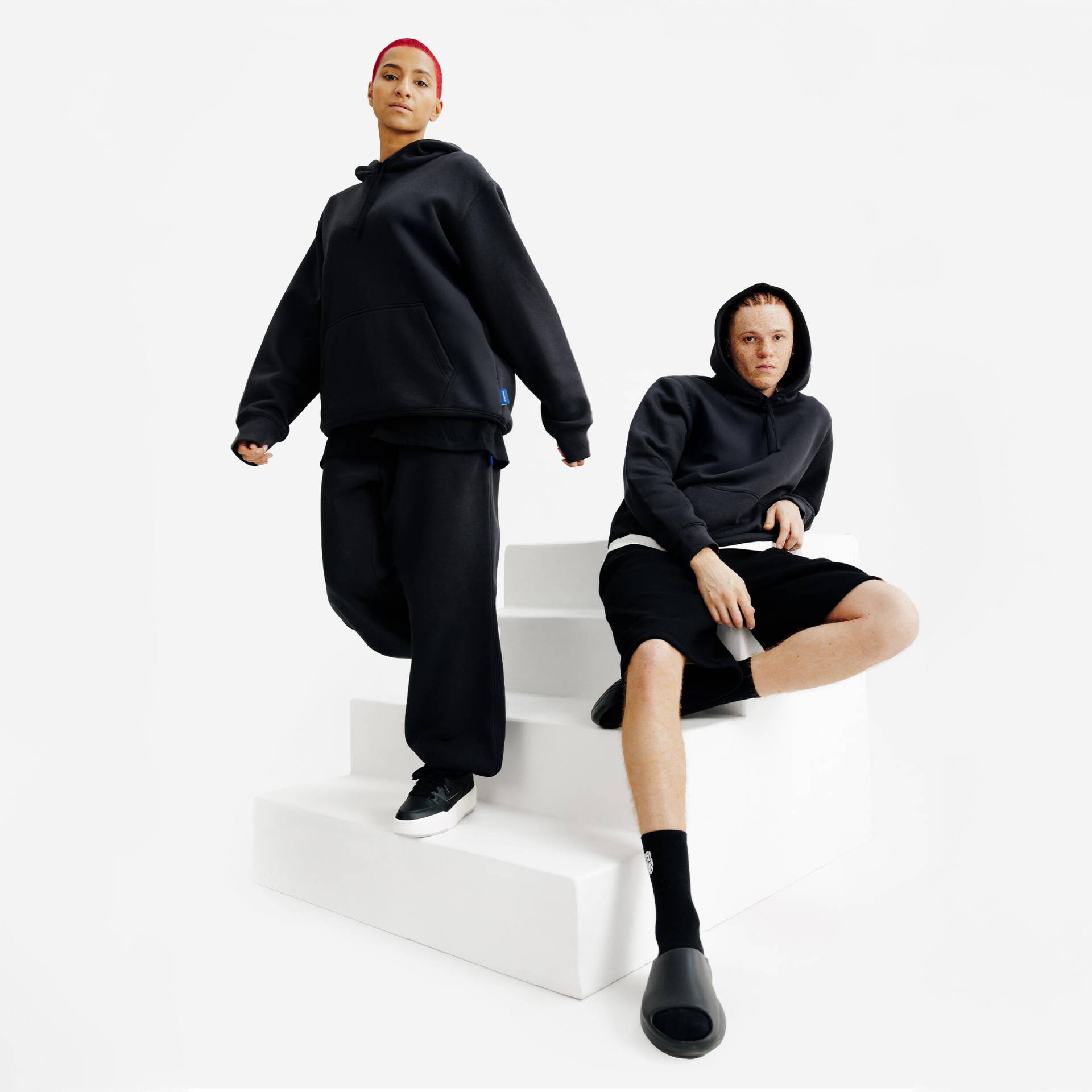 Hoodie unisex Relax - schwarz Hoodie unisex Relax - schwarz von Decathlon