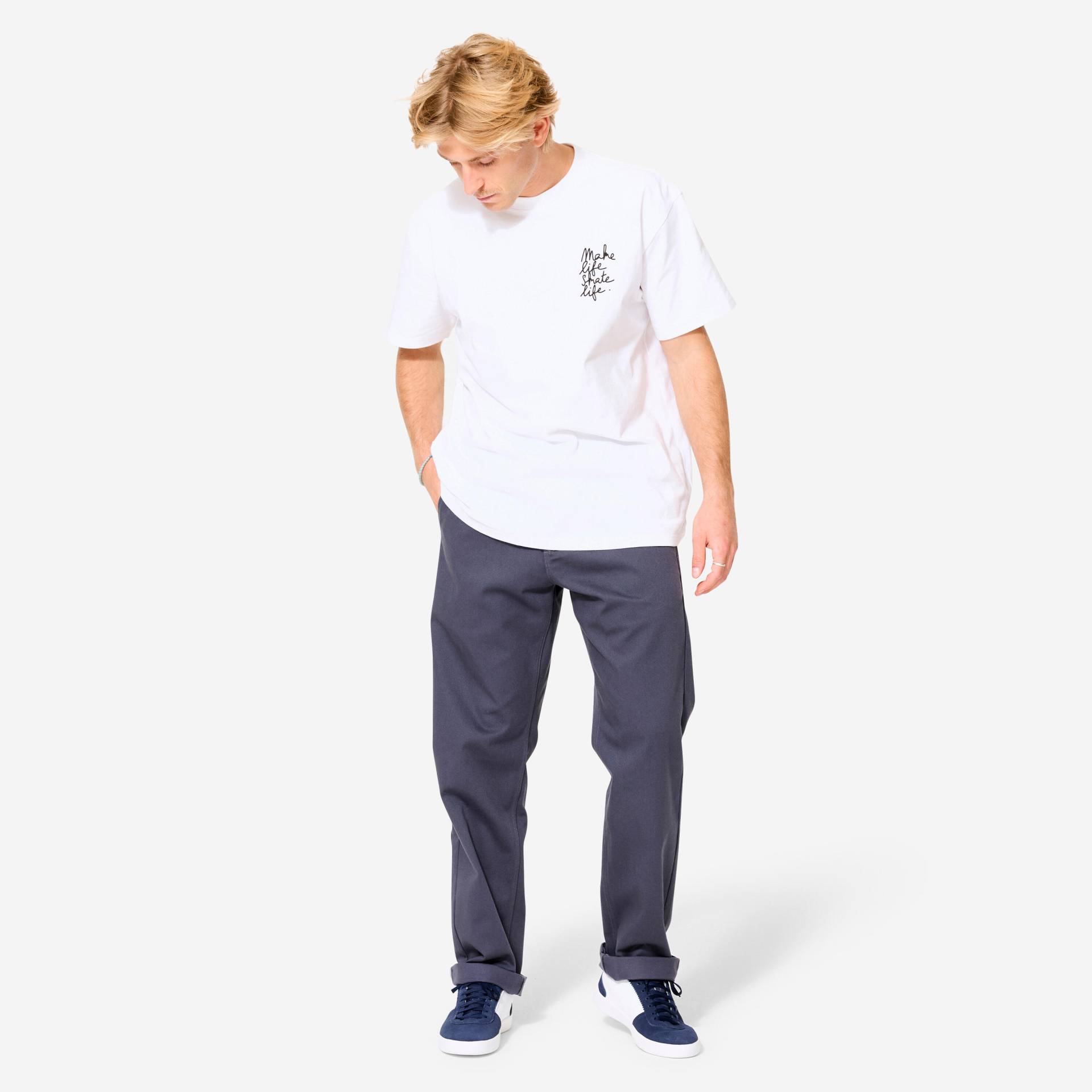 Hose Chino Skateboarding - CN500 Heavy grau Hose Chino Skateboarding - CN500 Heavy grau von Decathlon