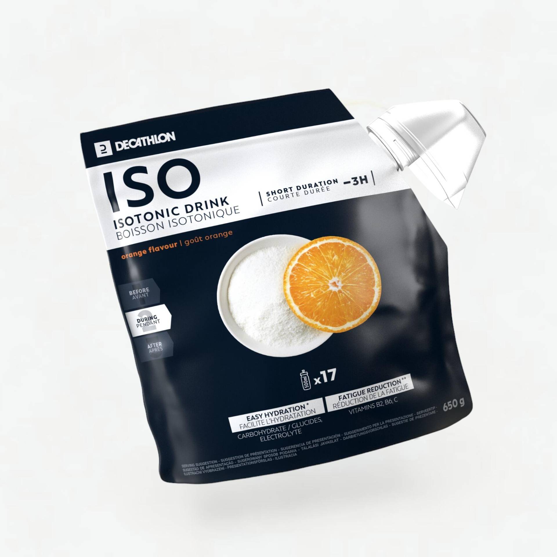 Iso-Getränkepulver Orange 650 g Iso-Getränkepulver Orange 650 g von Decathlon
