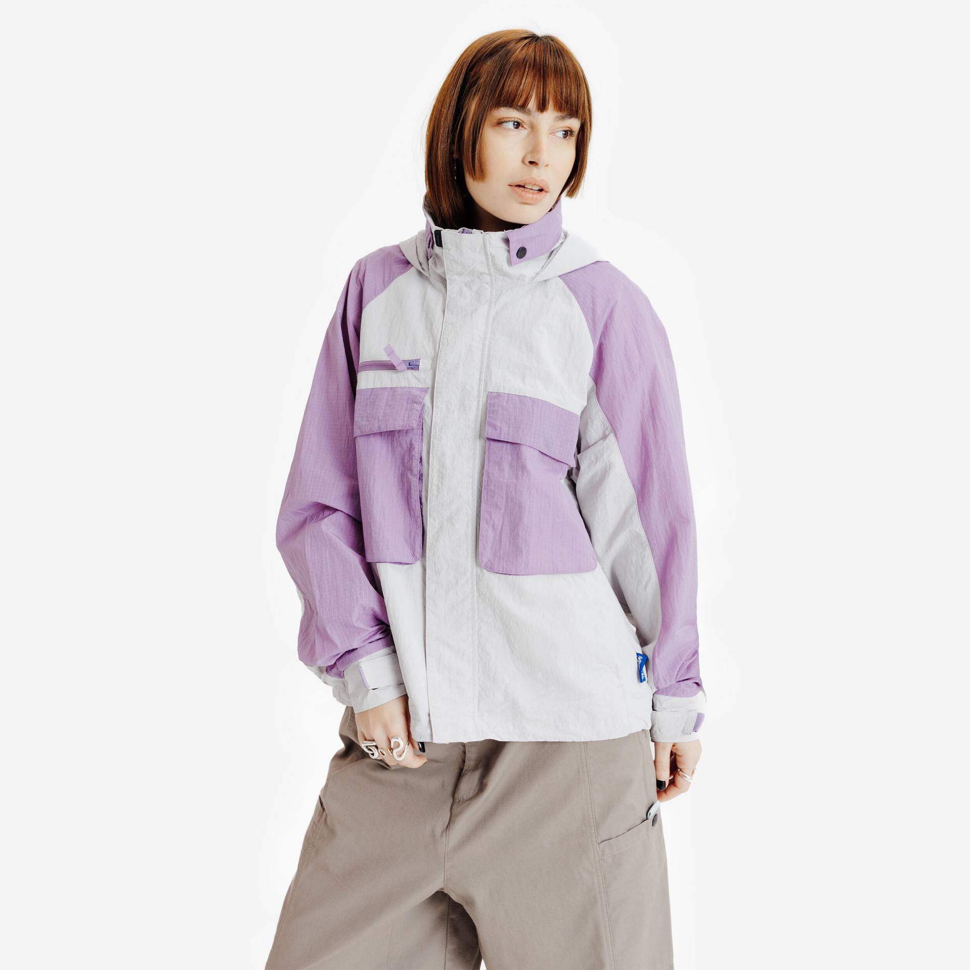 Jacke - Decathlon x Tetsunori beige/violett Jacke - Decathlon x Tetsunori beige/violett von Decathlon