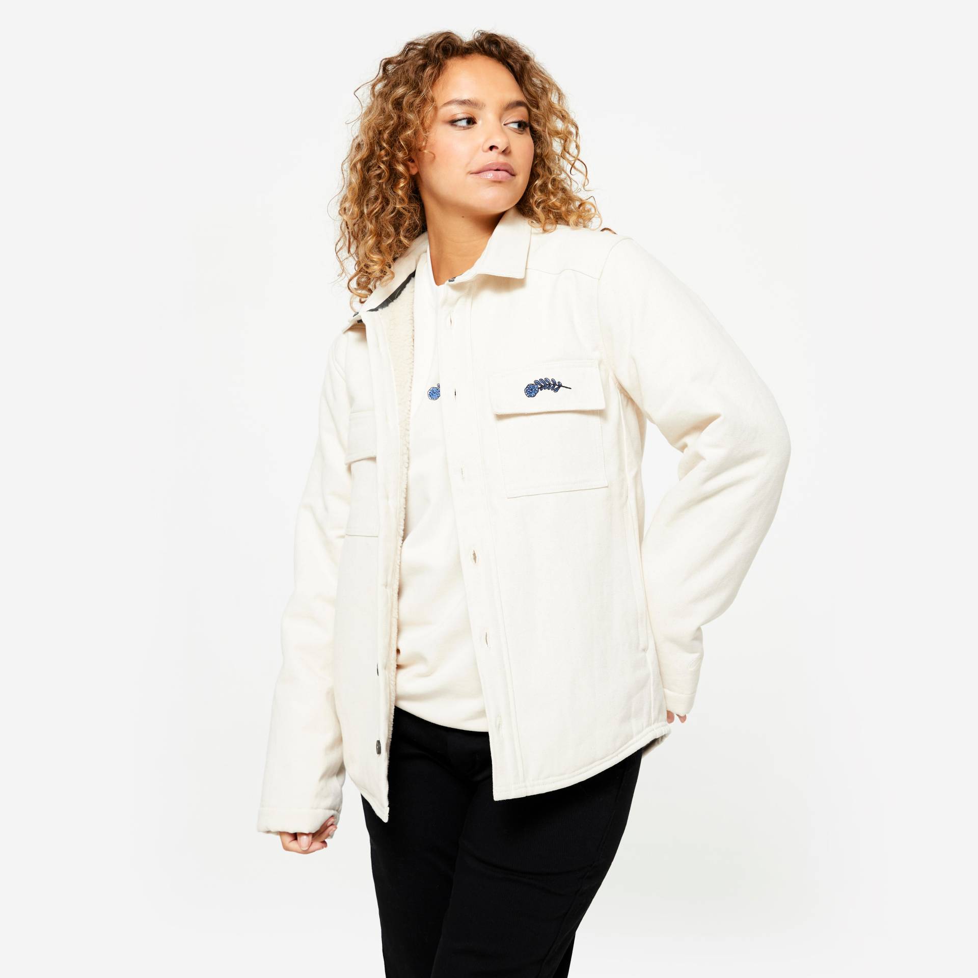 Jacke Skater warm - Roos Zwetsloot Collection ungefärbt von Decathlon