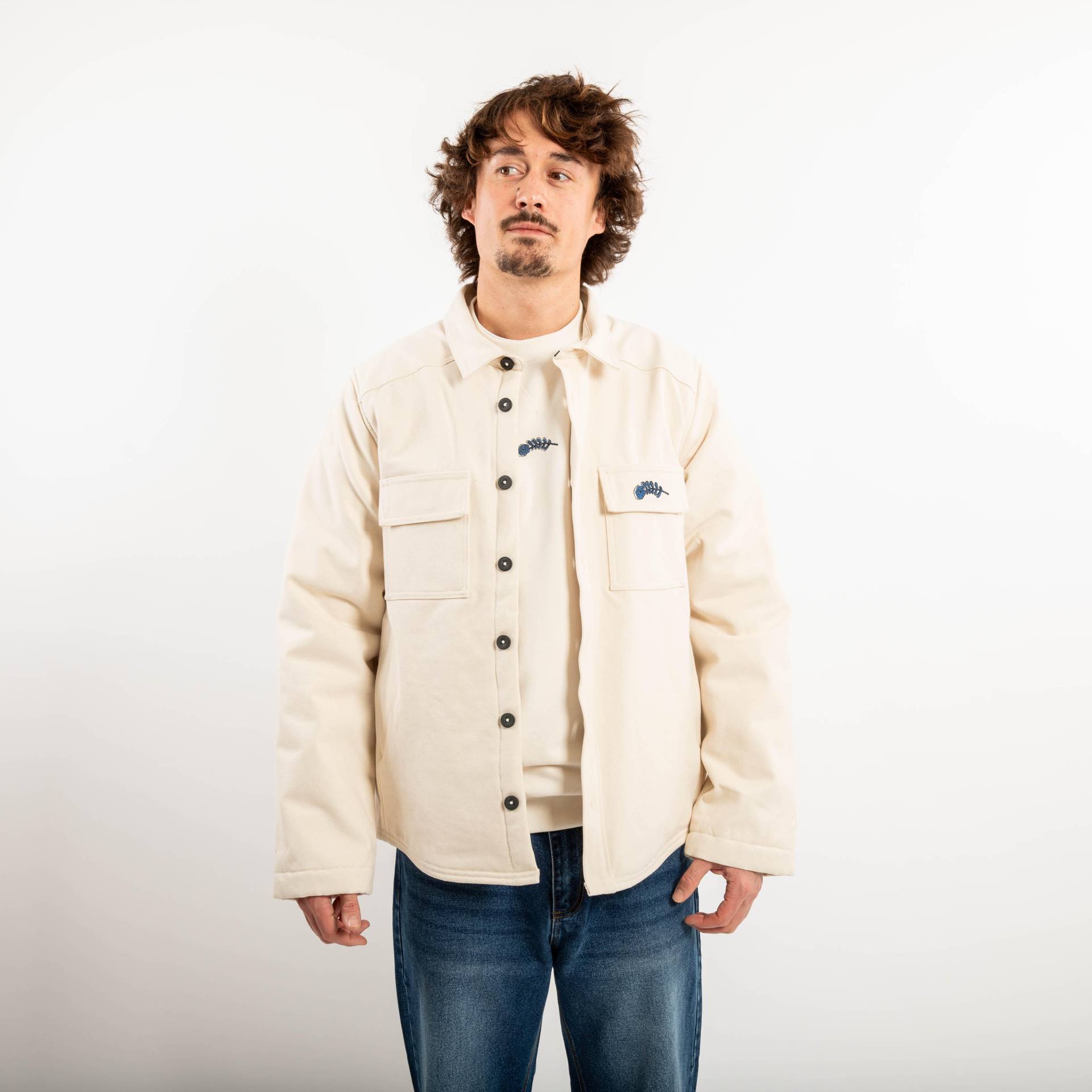 Jacke Skater warm - Roos Zwetsloot Collection ungefärbt Jacke Skater warm - Roos Zwetsloot Collection ungefärbt von Decathlon