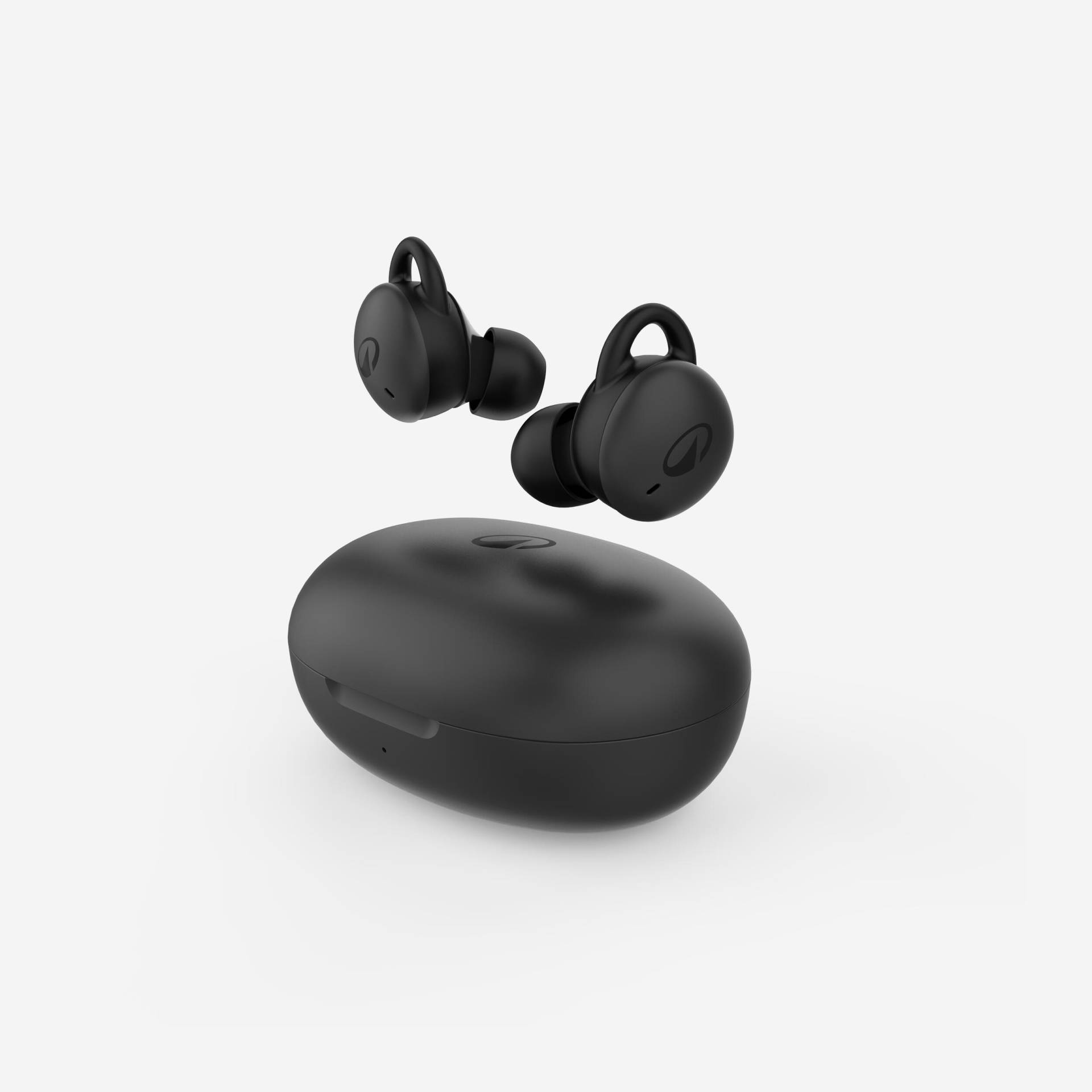 Lauf-Kopfhörer kabellos - TWS 100 schwarz Lauf-Kopfhörer kabellos - TWS 100 schwarz von Decathlon
