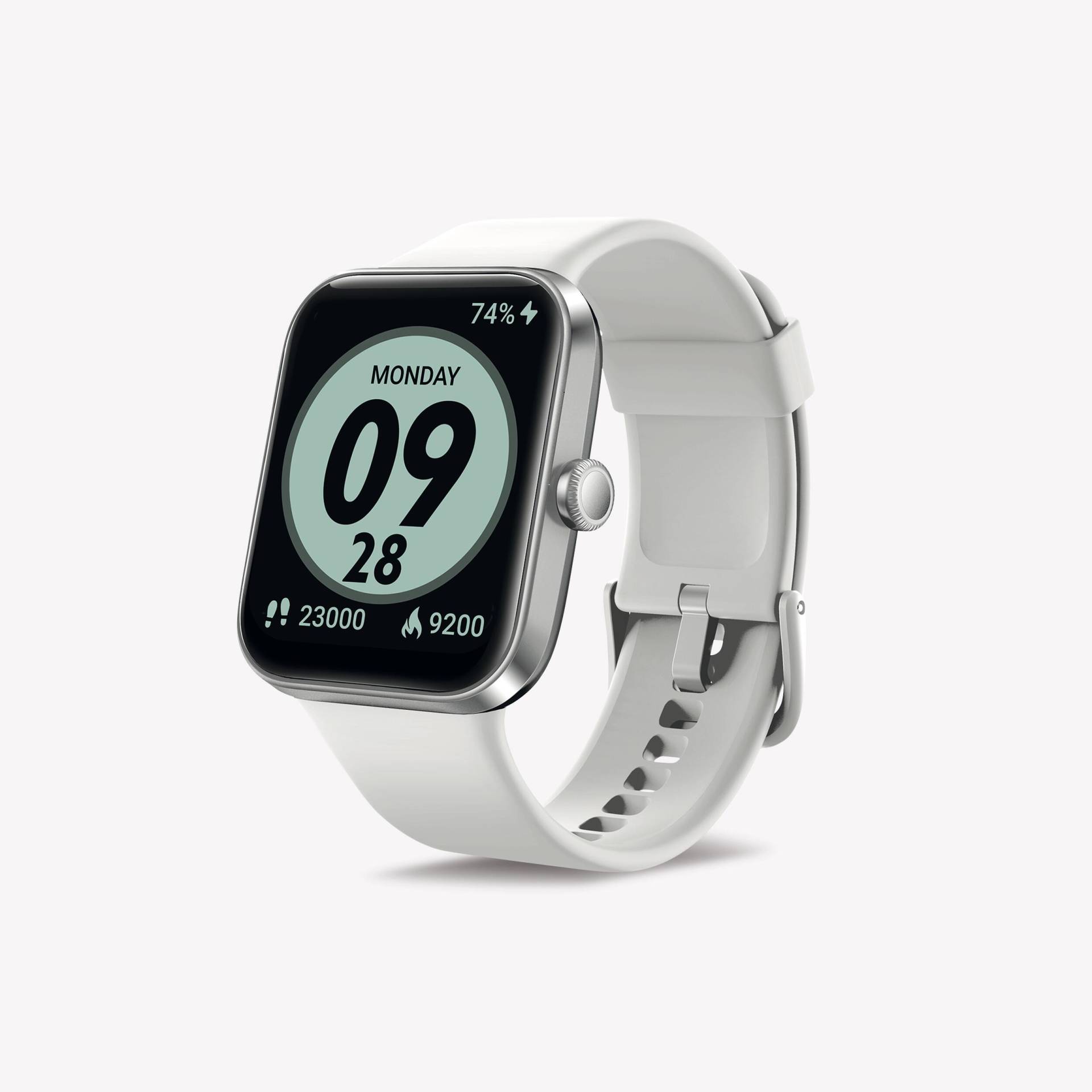 Laufuhr Smartwatch Multisportuhr mit Herzfrequenzmessung - CW500 S weiss Laufuhr Smartwatch Multisportuhr mit Herzfrequenzmessung - CW500 S weiss von Decathlon