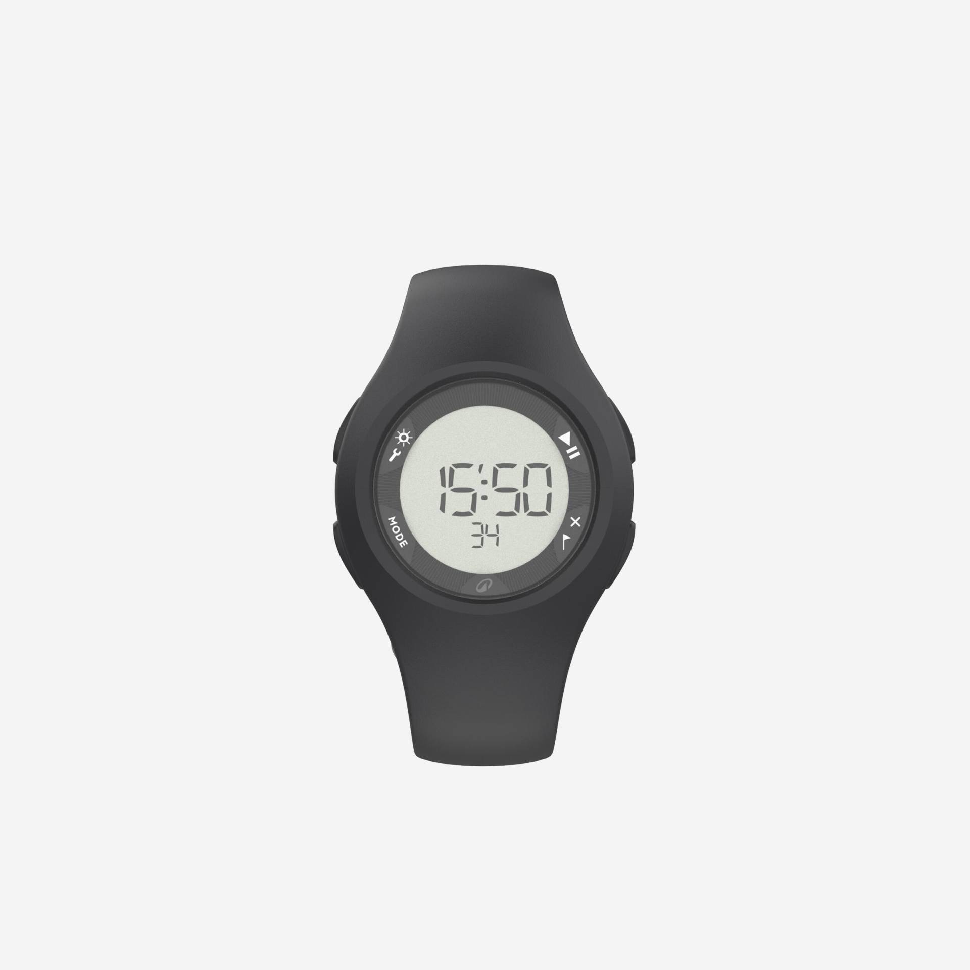 Laufuhr Stoppuhr - W200 S schwarz Laufuhr Stoppuhr - W200 S schwarz von Decathlon