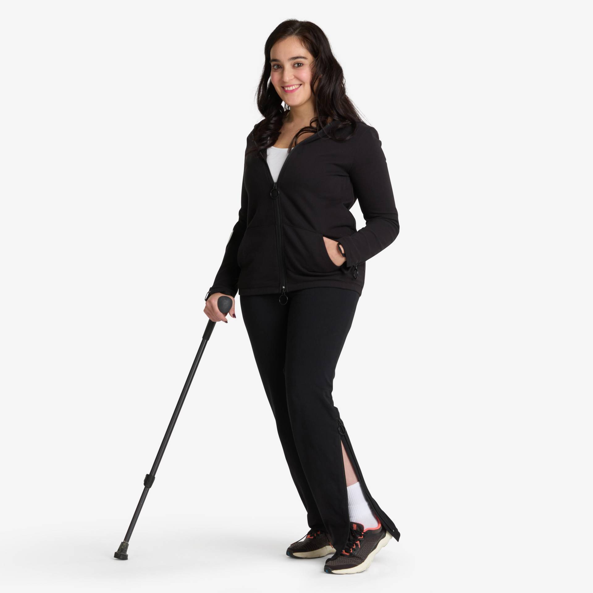 Leggings Damen einf. Anziehen - schwarz Leggings Damen einf. Anziehen - schwarz von Decathlon