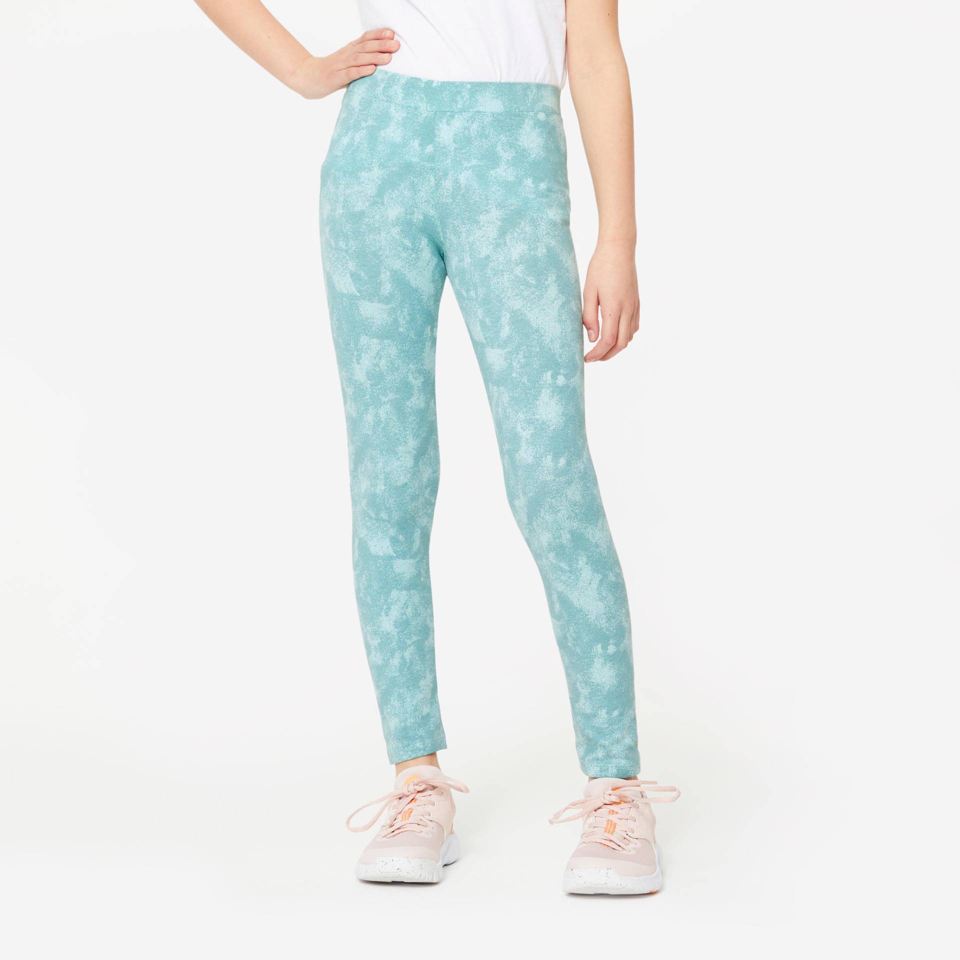 Leggings Kinder Baumwolle - khaki bedruckt Leggings Kinder Baumwolle - khaki bedruckt von Decathlon