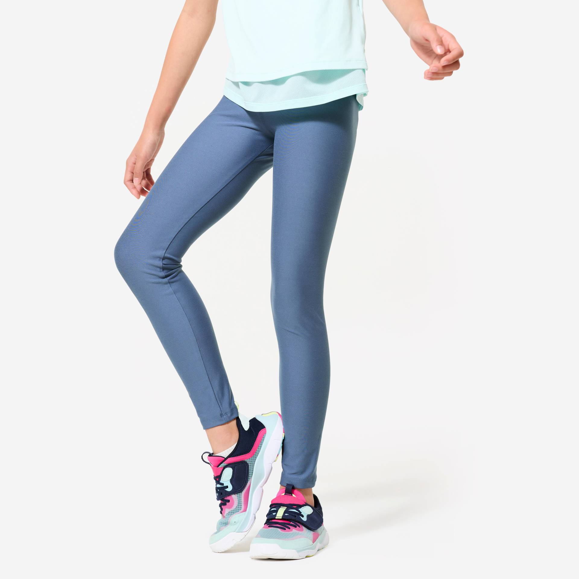 Leggings Kinder atmungsaktiv - blau Leggings Kinder atmungsaktiv - blau von Decathlon