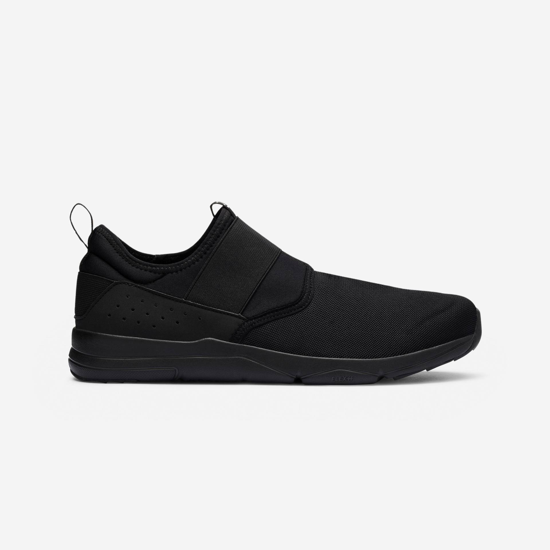 Power Walking Schuhe Sneaker Herren Slip On - PW 160 schwarz Power Walking Schuhe Sneaker Herren Slip On - PW 160 schwarz von Decathlon