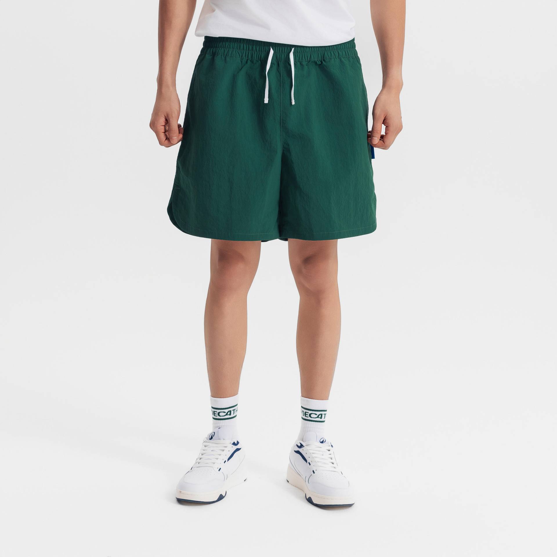 Shorts Herren Leinen - grün von Decathlon