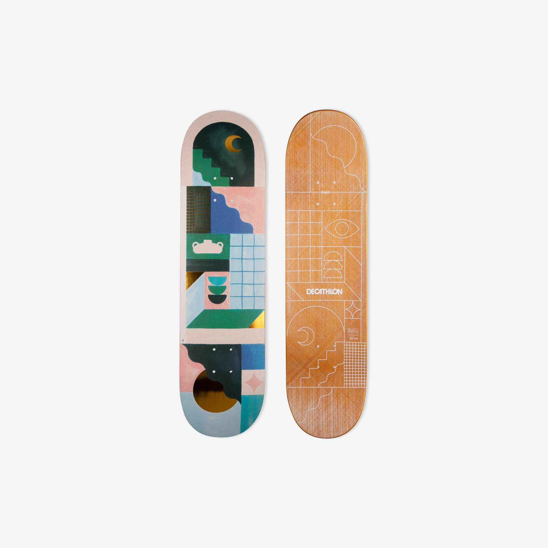 Skateboard-Deck Composite 8,125" - DK900 FGC By Tomalater von Decathlon