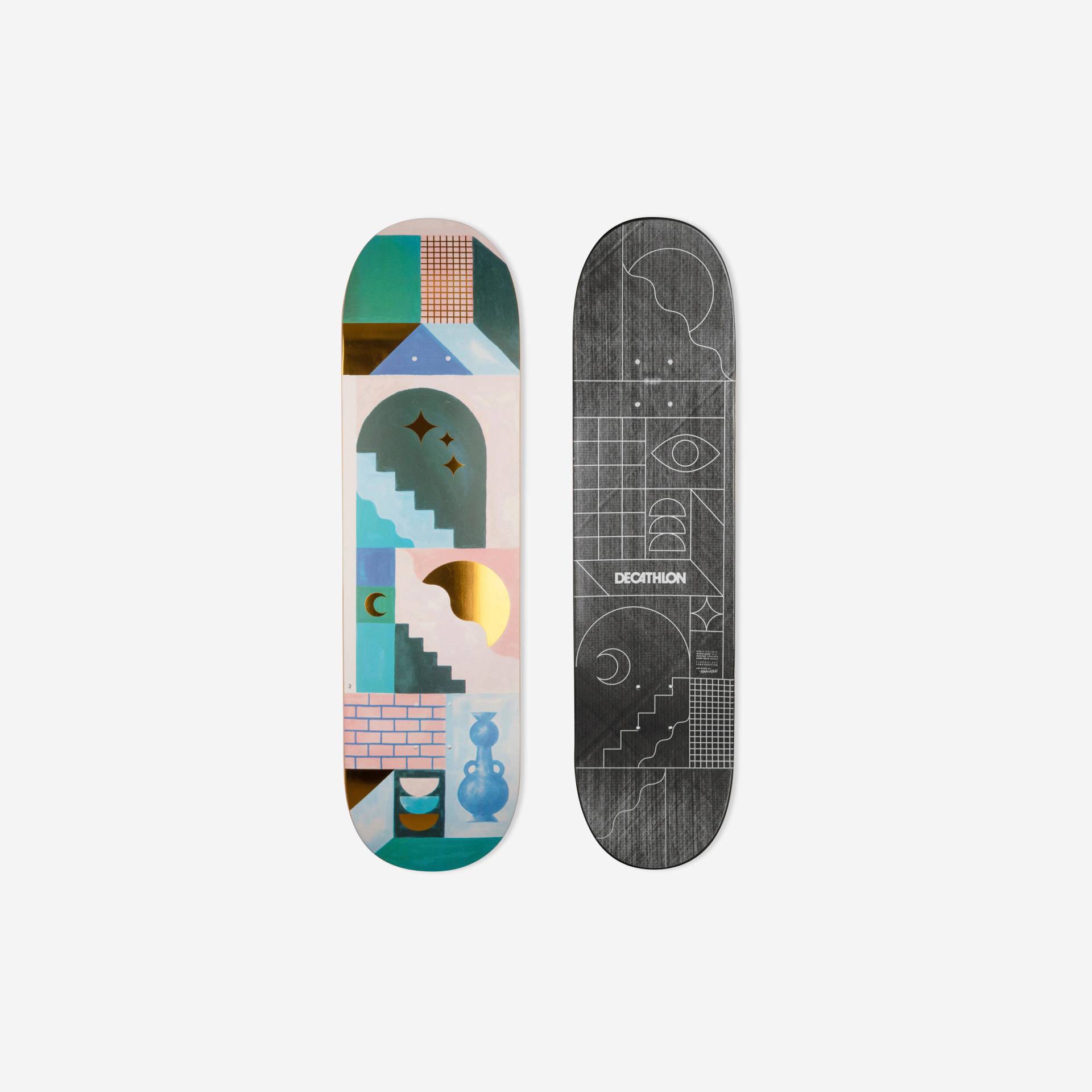 Skateboard Deck Composite 8,75" - DK900 FGC by Tomalater von Decathlon