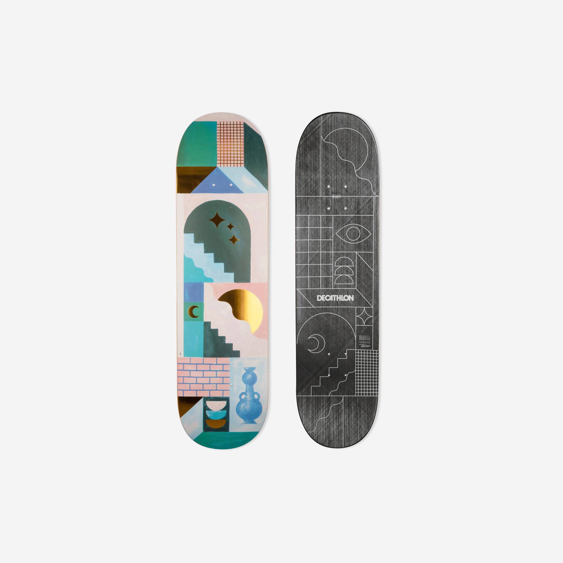 Skateboard Deck Composite 8.75" - DK900 FGC by Tomalater Skateboard Deck Composite 8.75" - DK900 FGC by Tomalater von Decathlon
