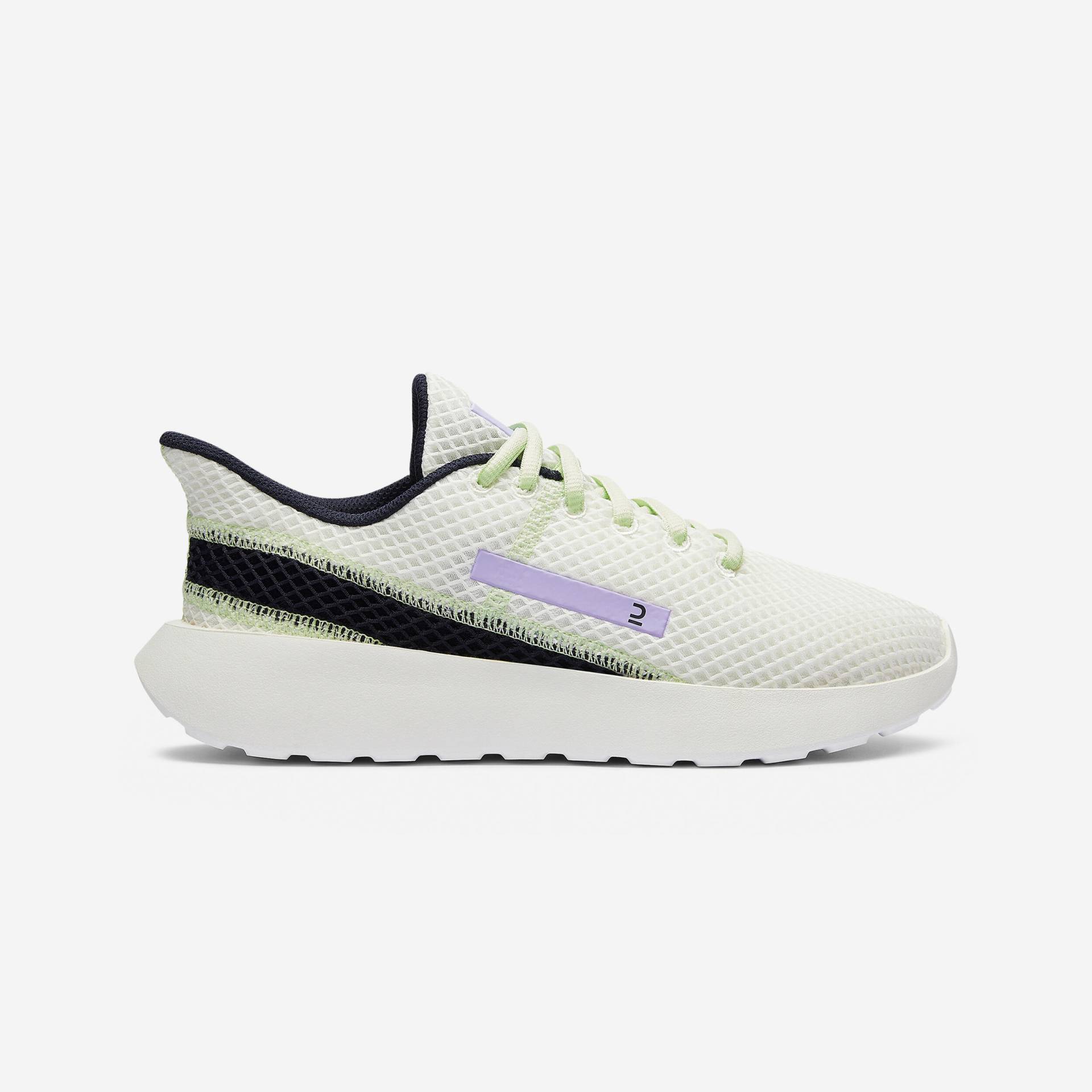 Sneaker Damen atmungsaktiv - KLNJ Be Fresh weiss/marineblau/grün Sneaker Damen atmungsaktiv - KLNJ Be Fresh weiss/marineblau/grün von Decathlon