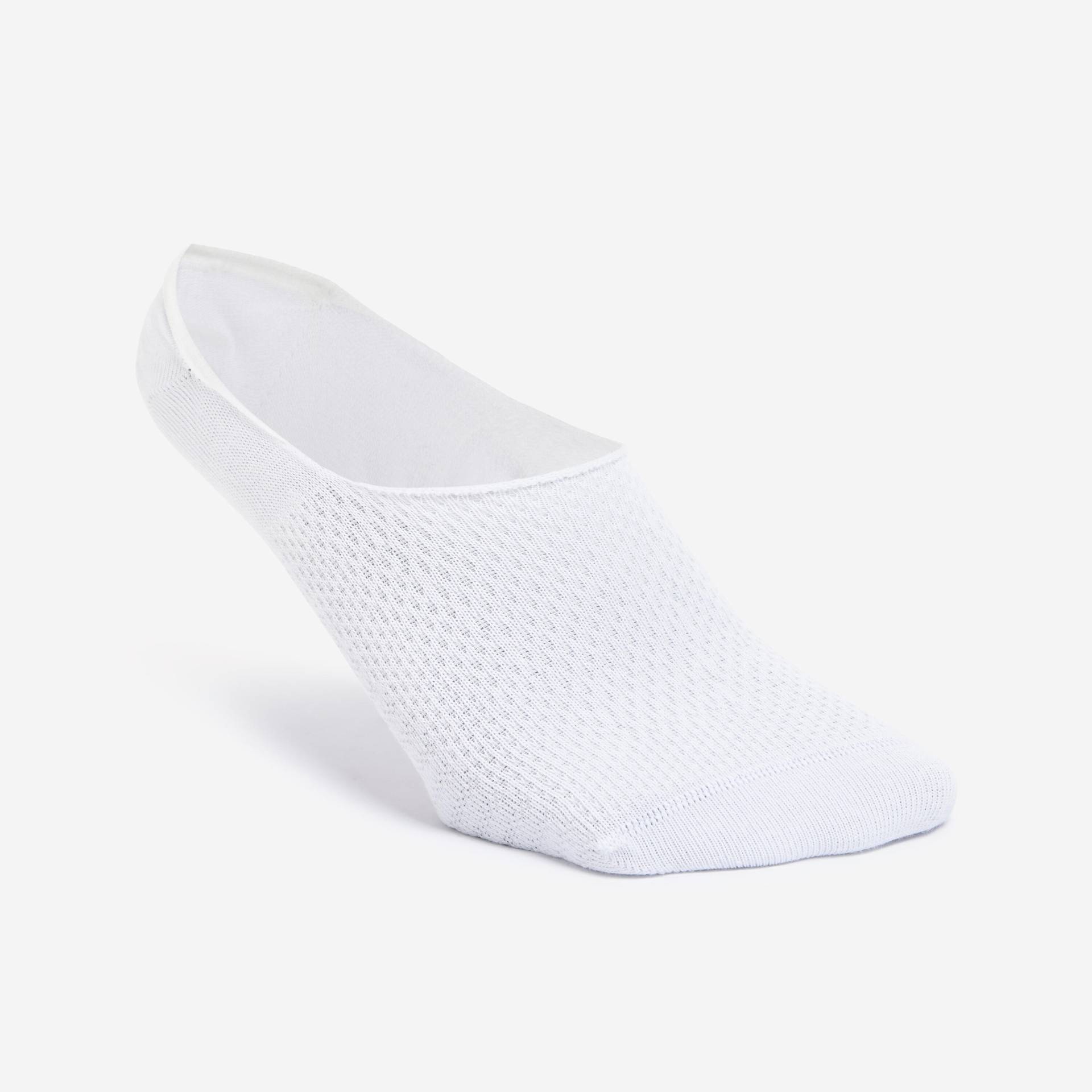 Socken Invisible 3er-Pack - weiß Socken Invisible 3er-Pack - weiß von Decathlon