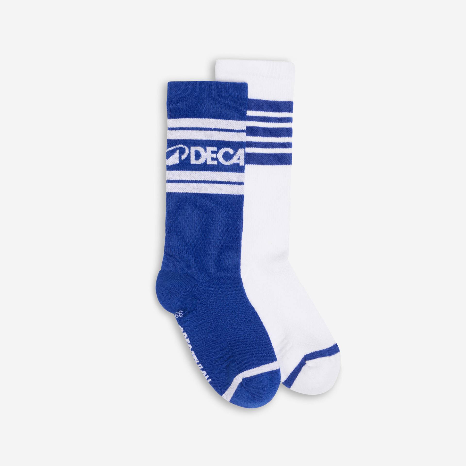 Socken Mid 2er-Pack - blau/weiß Socken Mid 2er-Pack - blau/weiß von Decathlon