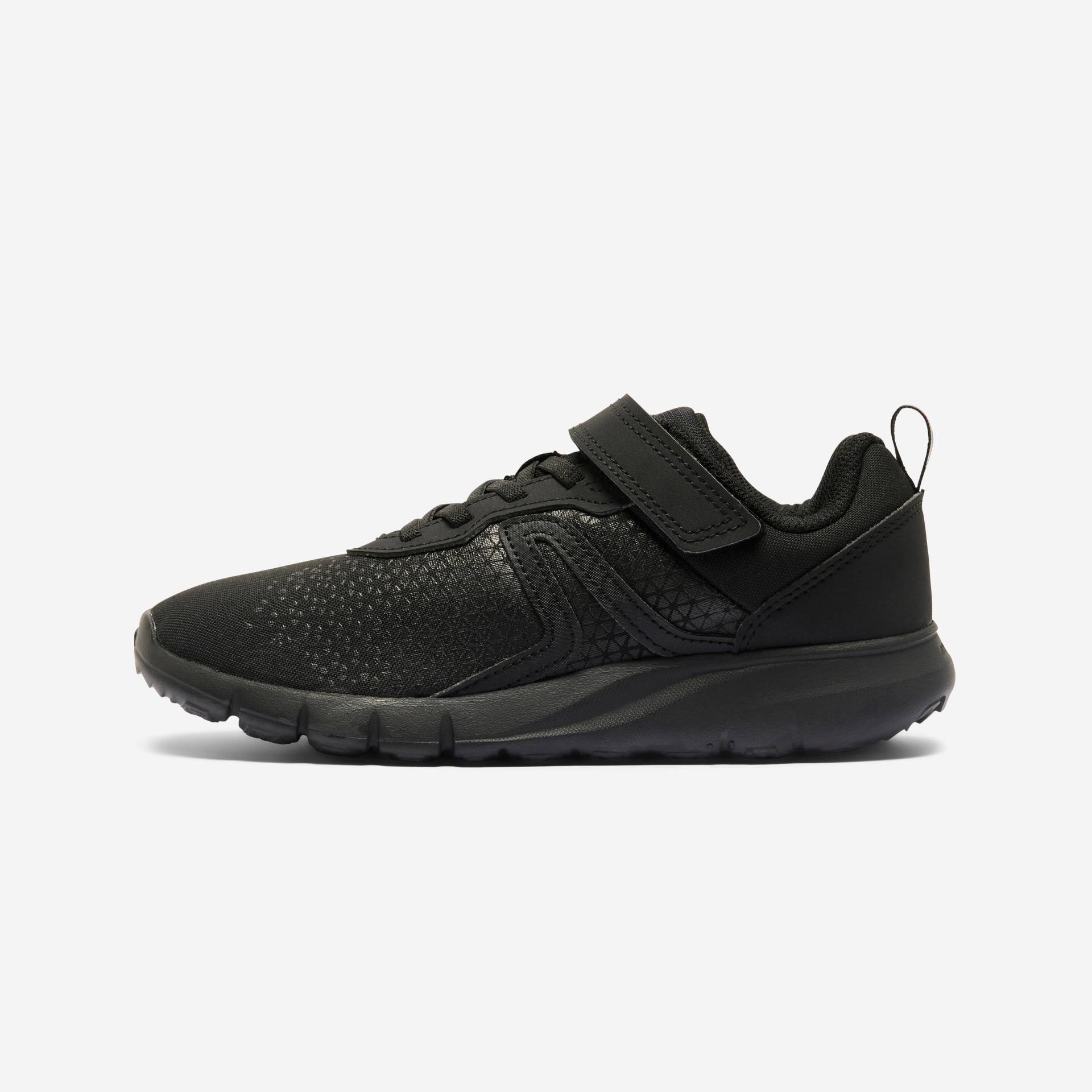 Sportschuhe Kinder Klettverschluss leicht - Soft 140 schwarz Sportschuhe Kinder Klettverschluss leicht - Soft 140 schwarz von Decathlon