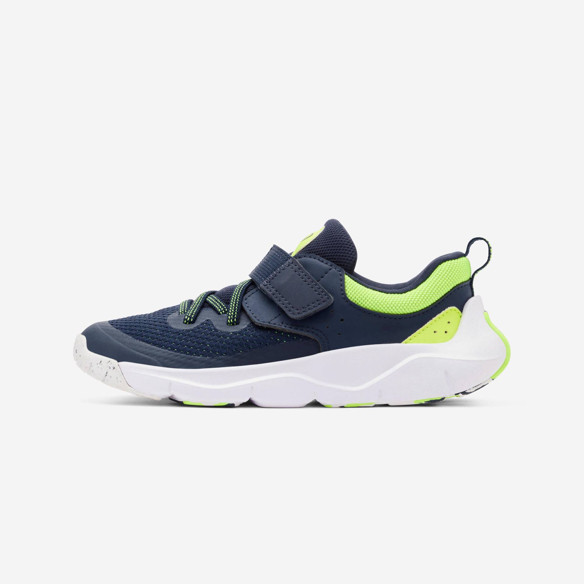 Sportschuhe Kinder Klettverschluss & elast. Schnürung - Playful Fast marineblau Sportschuhe Kinder Klettverschluss & elast. Schnürung - Playful Fast marineblau von Decathlon