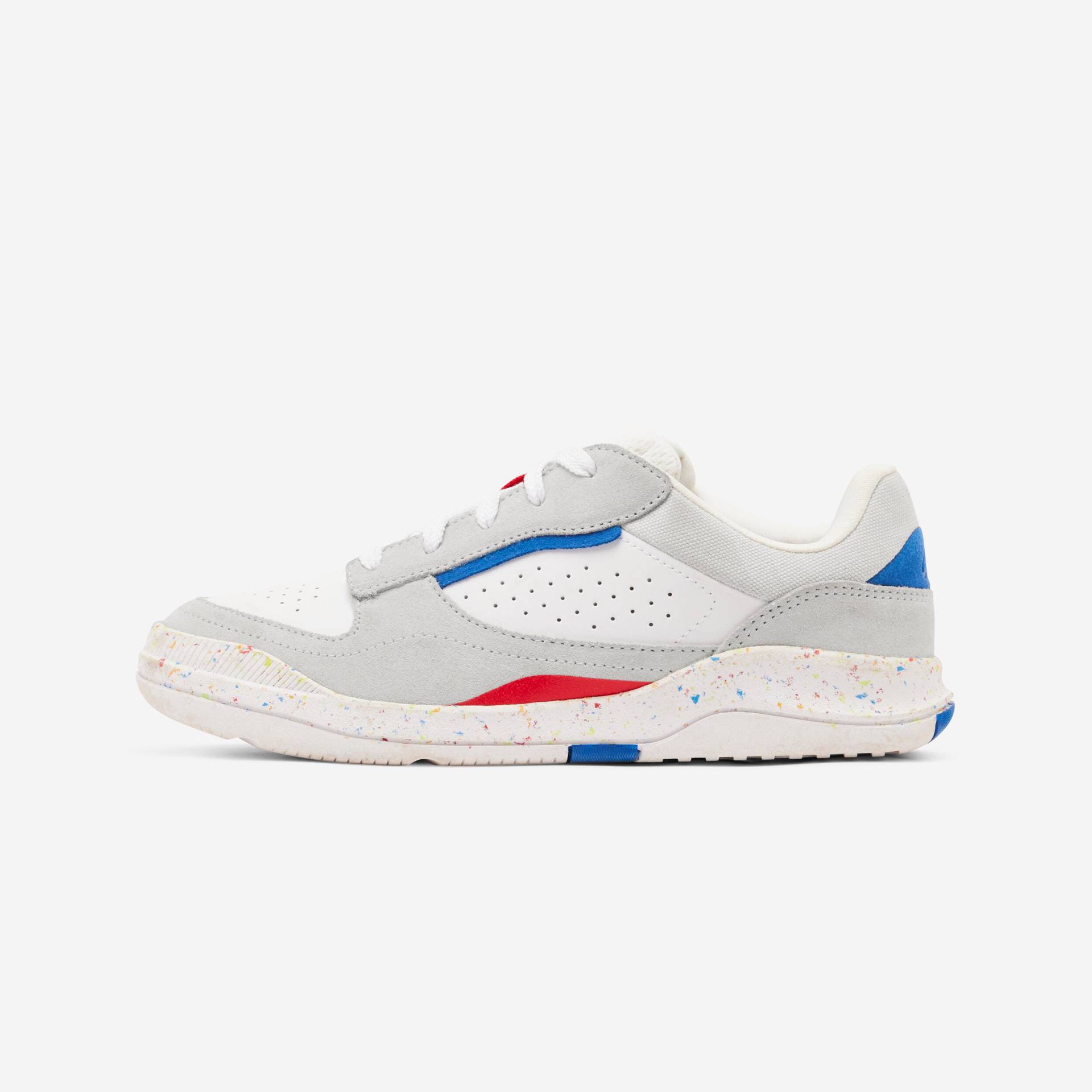 Sportschuhe Kinder Schnürsenkel ‒ Playventure City weiss/blau Sportschuhe Kinder Schnürsenkel ‒ Playventure City weiss/blau von Decathlon