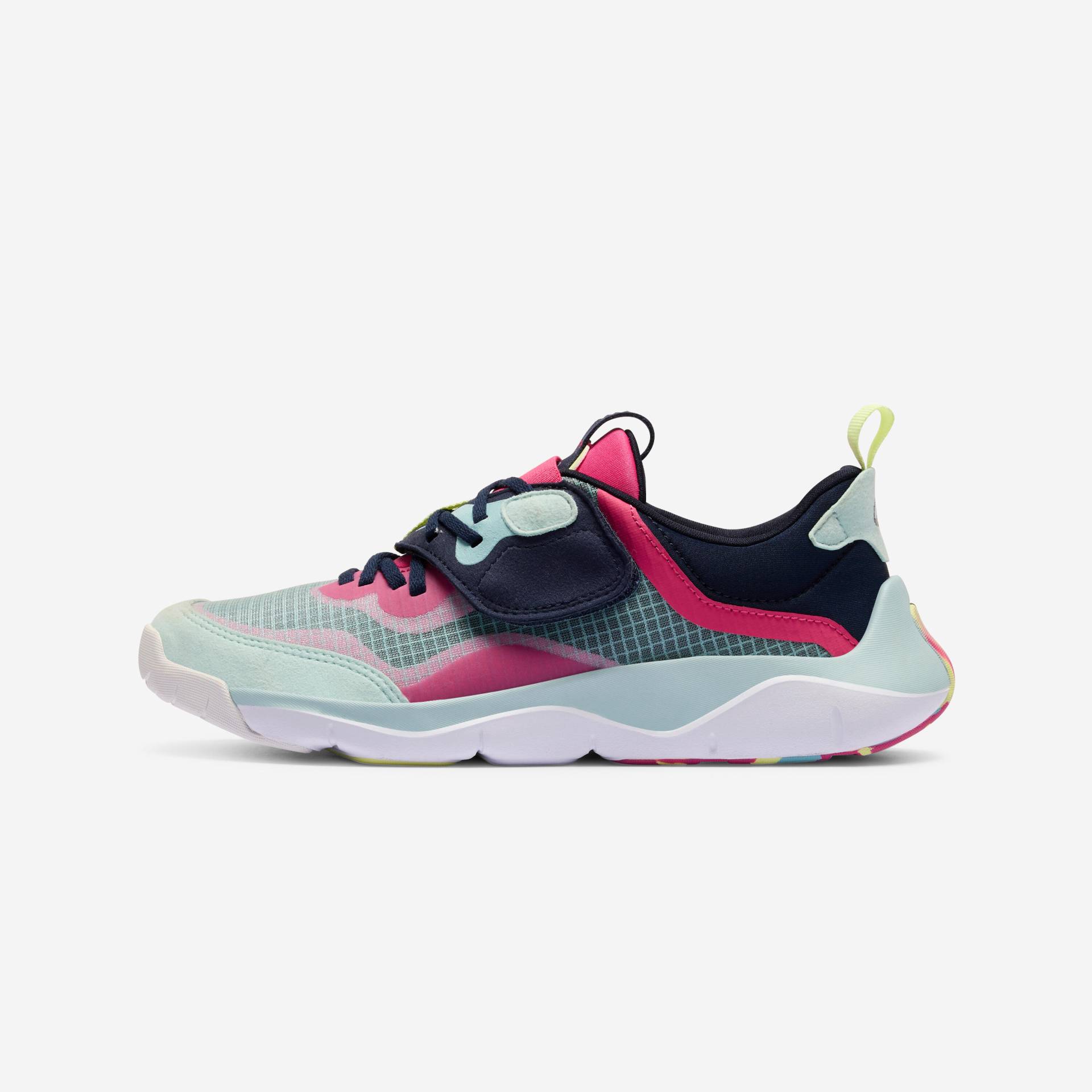 Sportschuhe Kinder leichtes Anziehen - Playful City blau/rosa Sportschuhe Kinder leichtes Anziehen - Playful City blau/rosa von Decathlon