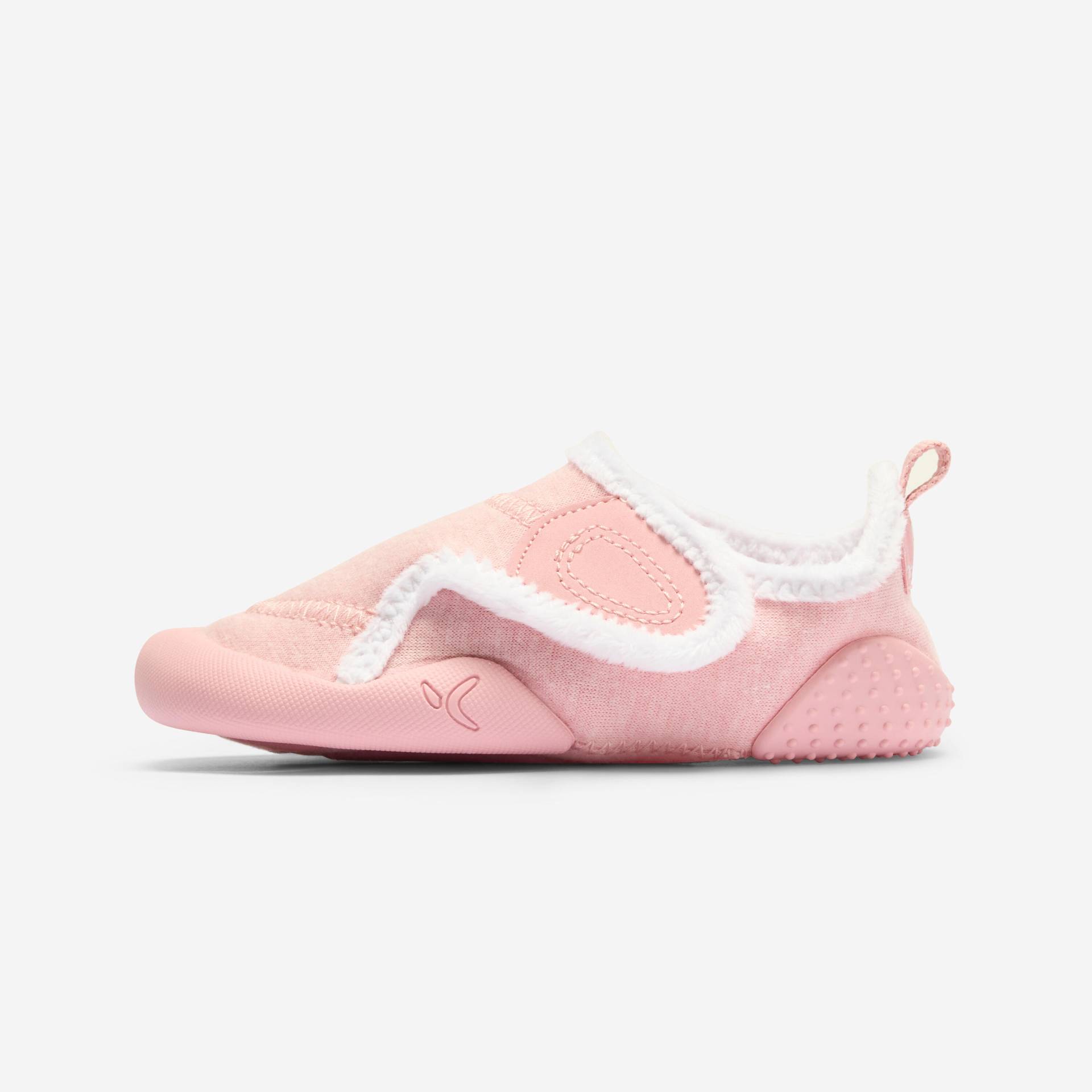 Turnschuhe/Hausschuhe Babylight 550 Comfort Babyturnen rosa Turnschuhe/Hausschuhe Babylight 550 Comfort Babyturnen rosa von Decathlon