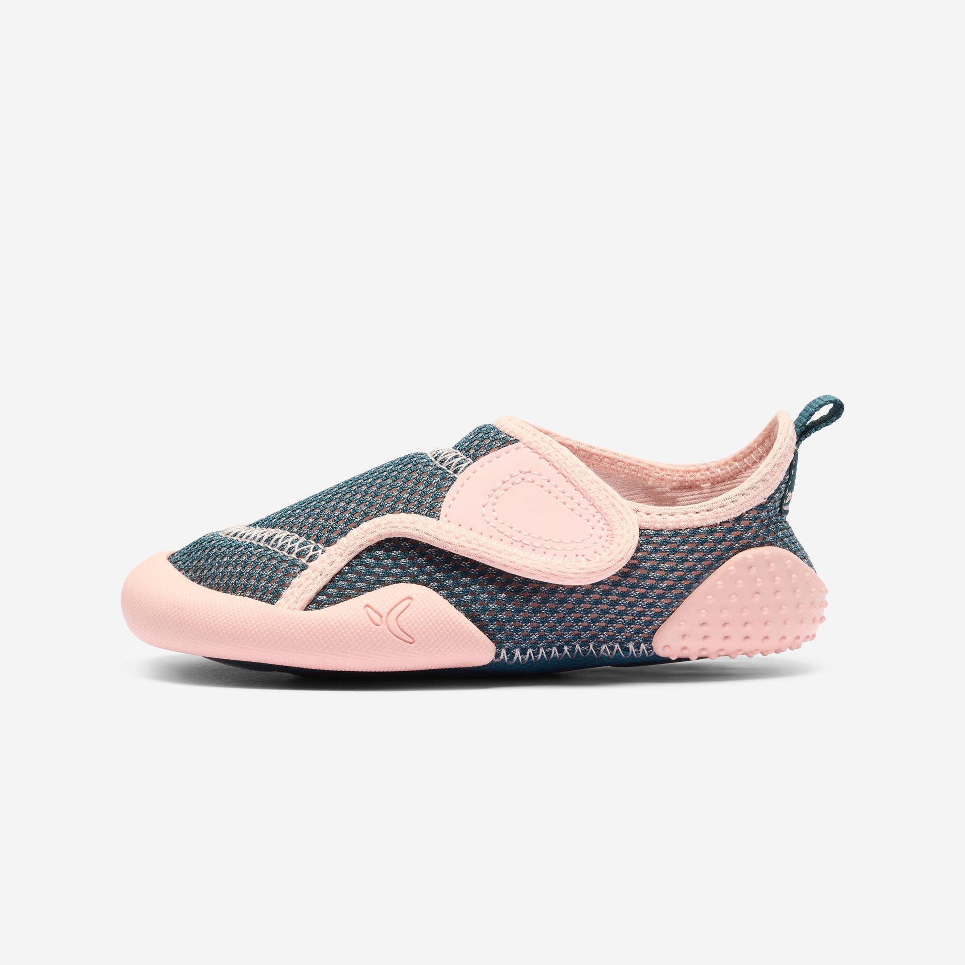 Turnschuhe atmungsaktiv Babyturnen - 580 blau/rosa Turnschuhe atmungsaktiv Babyturnen - 580 blau/rosa von Decathlon