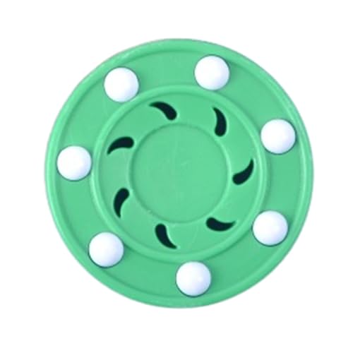 Decorhome Eishockey-Pucks – Off-Ice-Stickhandling-Passing-Puck | Multifunktionaler Indoor-Streethockey-Puck | Eishockeytraining für Bodenroller | Hockey-Trainingsgeräte für drinnen und draußen Decorhome Eishockey-Pucks – Off-Ice-Stickhandling-Passing-Puck | Multifunktionaler Indoor-Streethockey-Puck | Eishockeytraining für Bodenroller | Hockey-Trainingsgeräte für drinnen und draußen von Decorhome