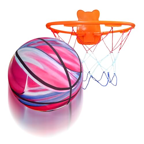 Decorhome Leiser Basketball, Leiser Basketball | Indoor-Training Basketball | Leises Basketball-Dribbling für den Innenbereich, Schaumstoff-Basketball-Indoor-Trainingsball, leise Springender von Decorhome