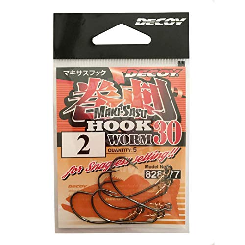 Decoy Worm 30 2 Makisasu Hook von KATSUICHI