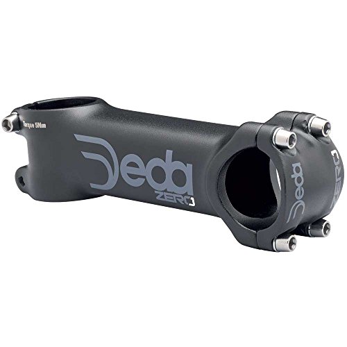 DEDA-ELEMENTI Unisex-Youth HANDHELM Zero 80MM BOB, Black On Black von Deda Elementi