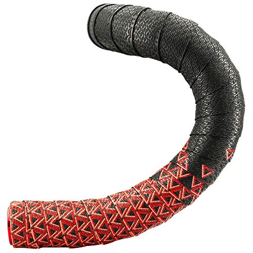 DEDA-ELEMENTI Unisex-Adult DEDATAPE600 DEDA NER Loop LENKERBAND, Schwarz Rot, Kunststoff DEDA-ELEMENTI Unisex-Adult DEDATAPE600 DEDA NER Loop LENKERBAND, Schwarz Rot, Kunststoff von Deda