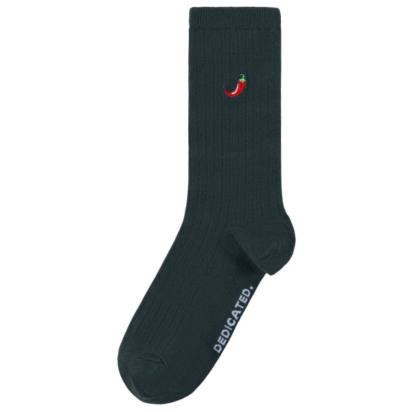 DEDICATED - Rib Socks Knivsta Chili - Multifunktionssocken Gr 36-40 blau DEDICATED - Rib Socks Knivsta Chili - Multifunktionssocken Gr 36-40 blau von Dedicated