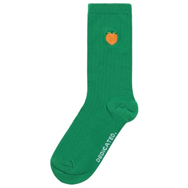 DEDICATED - Rib Socks Knivsta Peach - Multifunktionssocken Gr 41-45 grün DEDICATED - Rib Socks Knivsta Peach - Multifunktionssocken Gr 41-45 grün von Dedicated