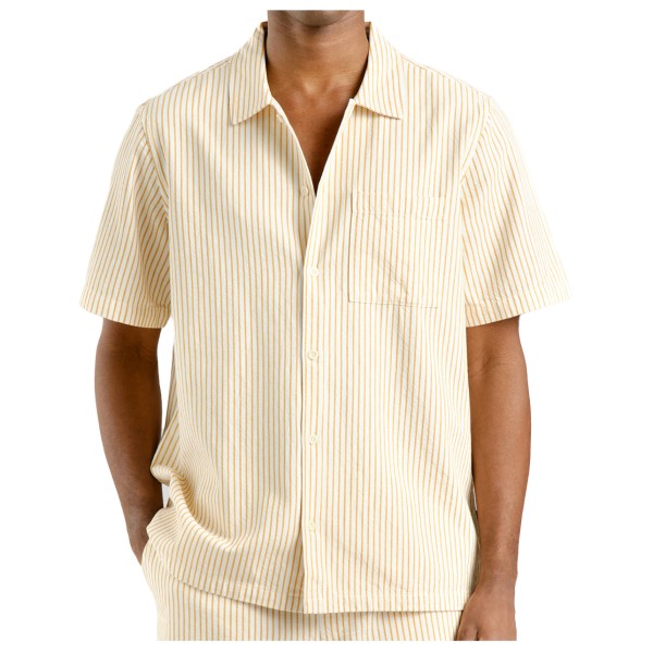 DEDICATED - Shirt Brantevik Work Stripe - Hemd Gr L beige DEDICATED - Shirt Brantevik Work Stripe - Hemd Gr L beige von Dedicated