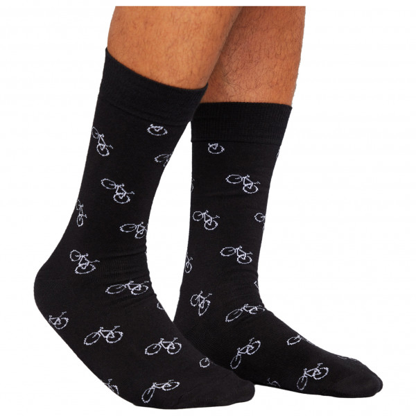 DEDICATED - Socks Sigtuna Bike Pattern - Multifunktionssocken Gr 36-40 schwarz DEDICATED - Socks Sigtuna Bike Pattern - Multifunktionssocken Gr 36-40 schwarz von Dedicated