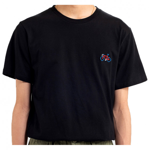 DEDICATED - Stockholm Stitch Bike - T-Shirt Gr XL schwarz von Dedicated