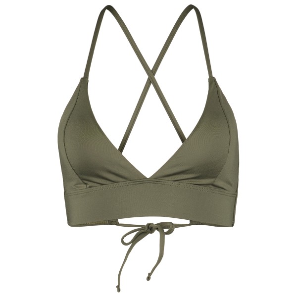 DEDICATED - Women's Bikini Top Alva - Bikini-Top Gr L oliv von Dedicated