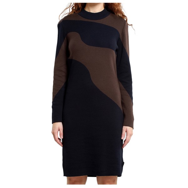 DEDICATED - Women's Dress Lo Flowy Blocks - Kleid Gr XS schwarz von Dedicated