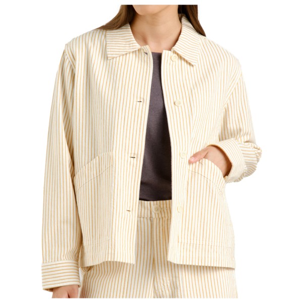 DEDICATED - Women's Jacket Stiby - Hemd Gr XL beige/weiß DEDICATED - Women's Jacket Stiby - Hemd Gr XL beige/weiß von Dedicated