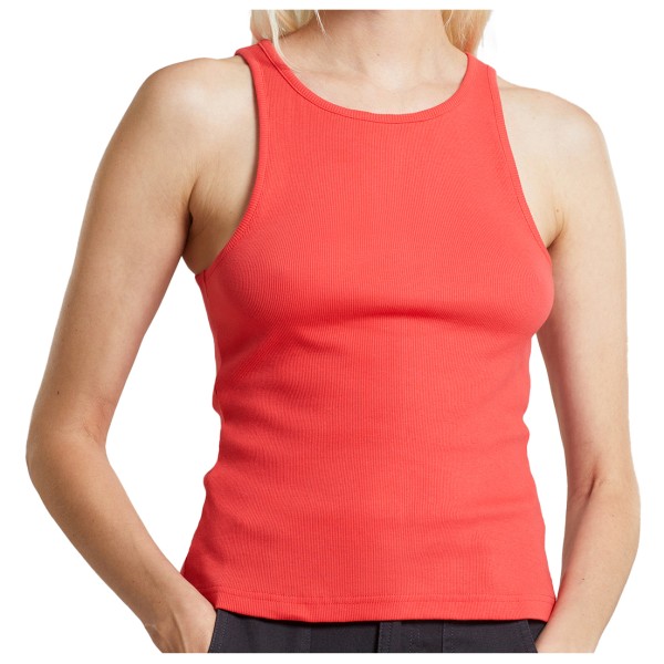 DEDICATED - Women's Rib Top Valdermarsvik - Top Gr L rot von Dedicated