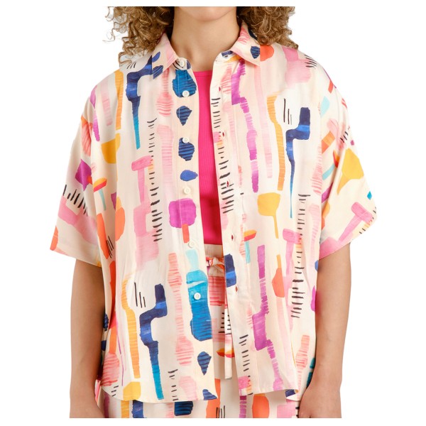 DEDICATED - Women's Shirt Alsvik - Bluse Gr L bunt DEDICATED - Women's Shirt Alsvik - Bluse Gr L bunt von Dedicated