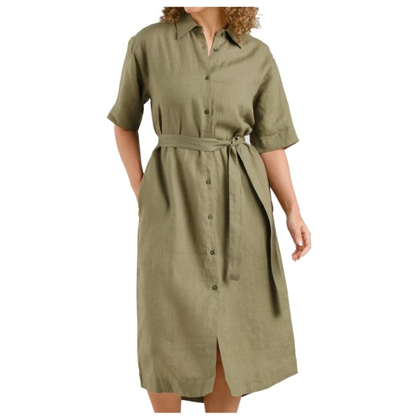 DEDICATED - Women's Shirt Dress Ripa Linen - Kleid Gr M oliv DEDICATED - Women's Shirt Dress Ripa Linen - Kleid Gr M oliv von Dedicated