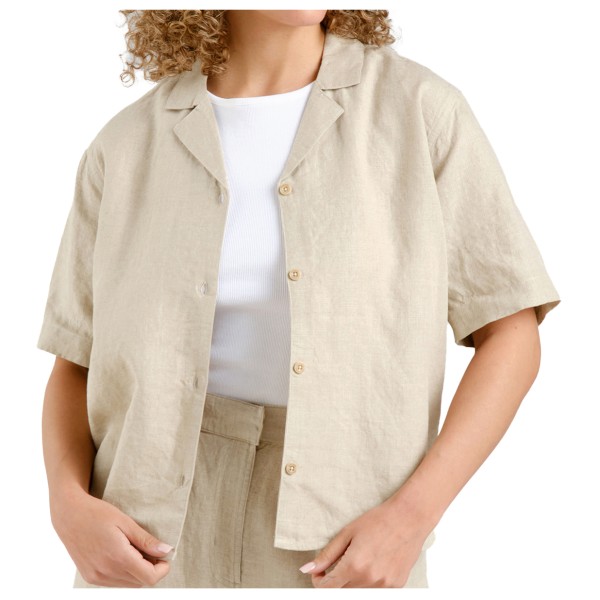 DEDICATED - Women's Shirt Torup Linen - Bluse Gr XS beige DEDICATED - Women's Shirt Torup Linen - Bluse Gr XS beige von Dedicated