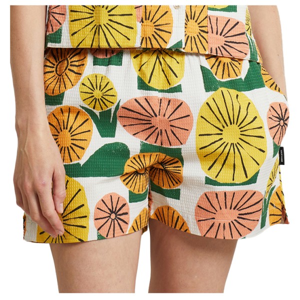 DEDICATED - Women's Shorts Aspudden Dandelions - Shorts Gr L beige von Dedicated