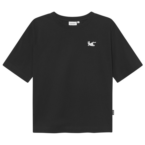 DEDICATED - Women's T-Shirt Vadstena Cat Cobra Pose - T-Shirt Gr M schwarz DEDICATED - Women's T-Shirt Vadstena Cat Cobra Pose - T-Shirt Gr M schwarz von Dedicated